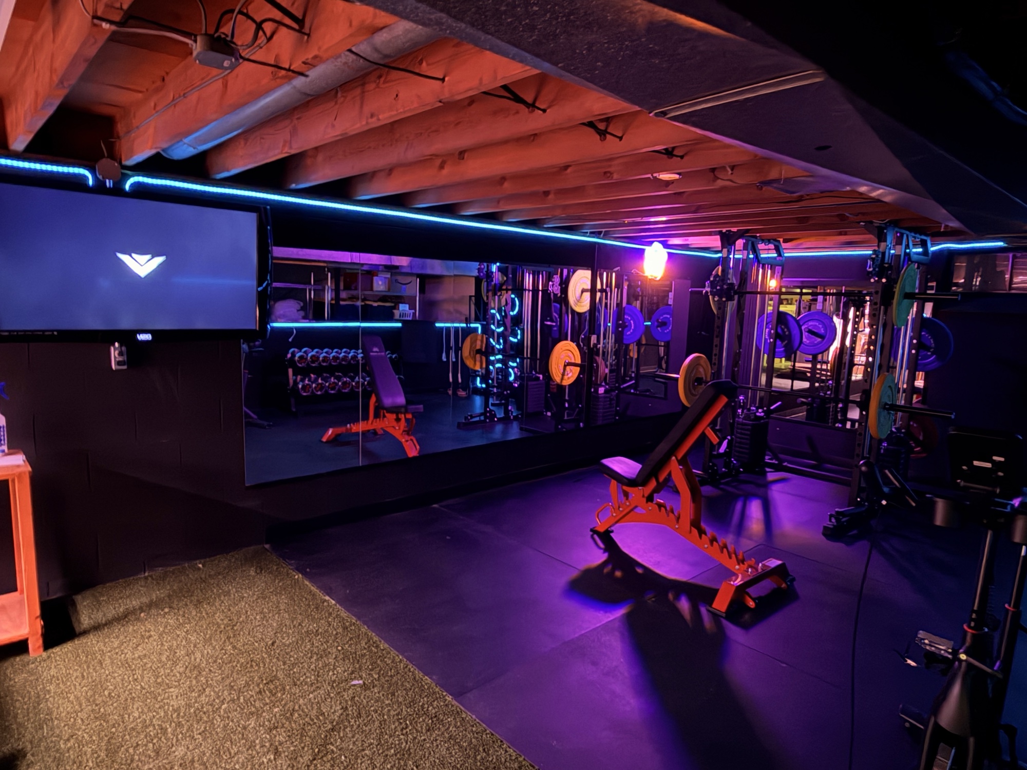 Finished gym